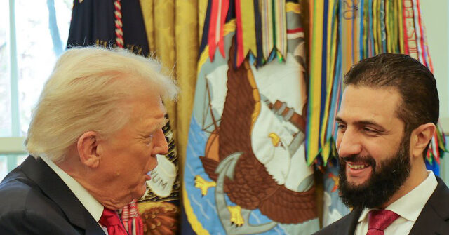 Sharaa de Siria se reúne con el presidente Trump en la Casa Blanca