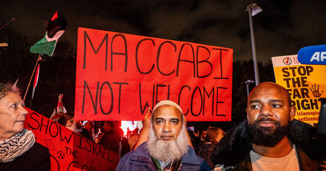 Once personas arrestadas en protestas contra el equipo de fútbol israelí